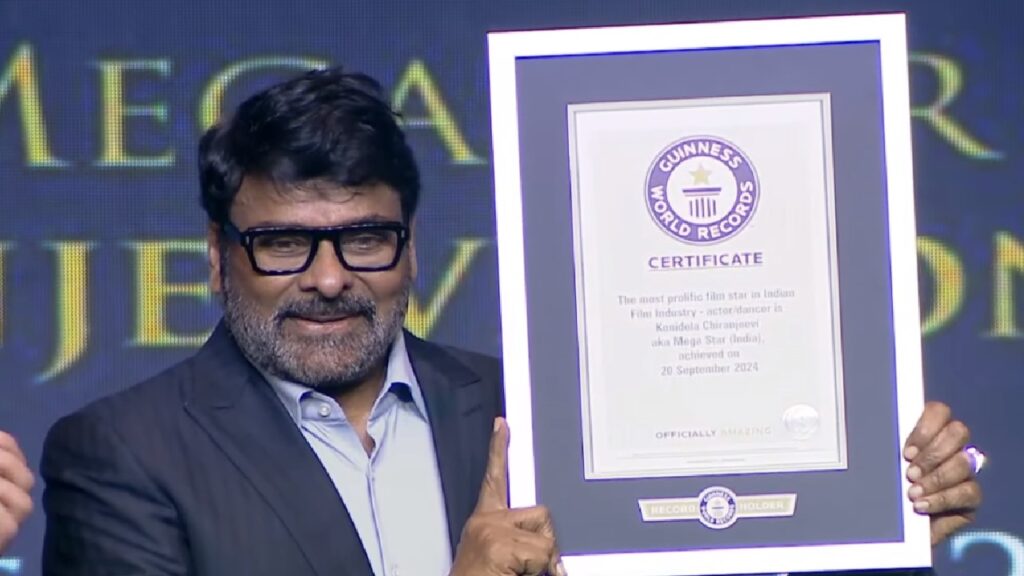 Chiranjeevis Guinness World Record