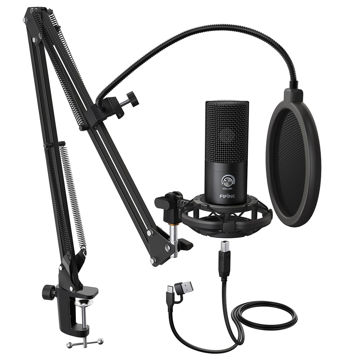 FIFINE T669 USB Condenser Mic - Best Microphones for YouTube